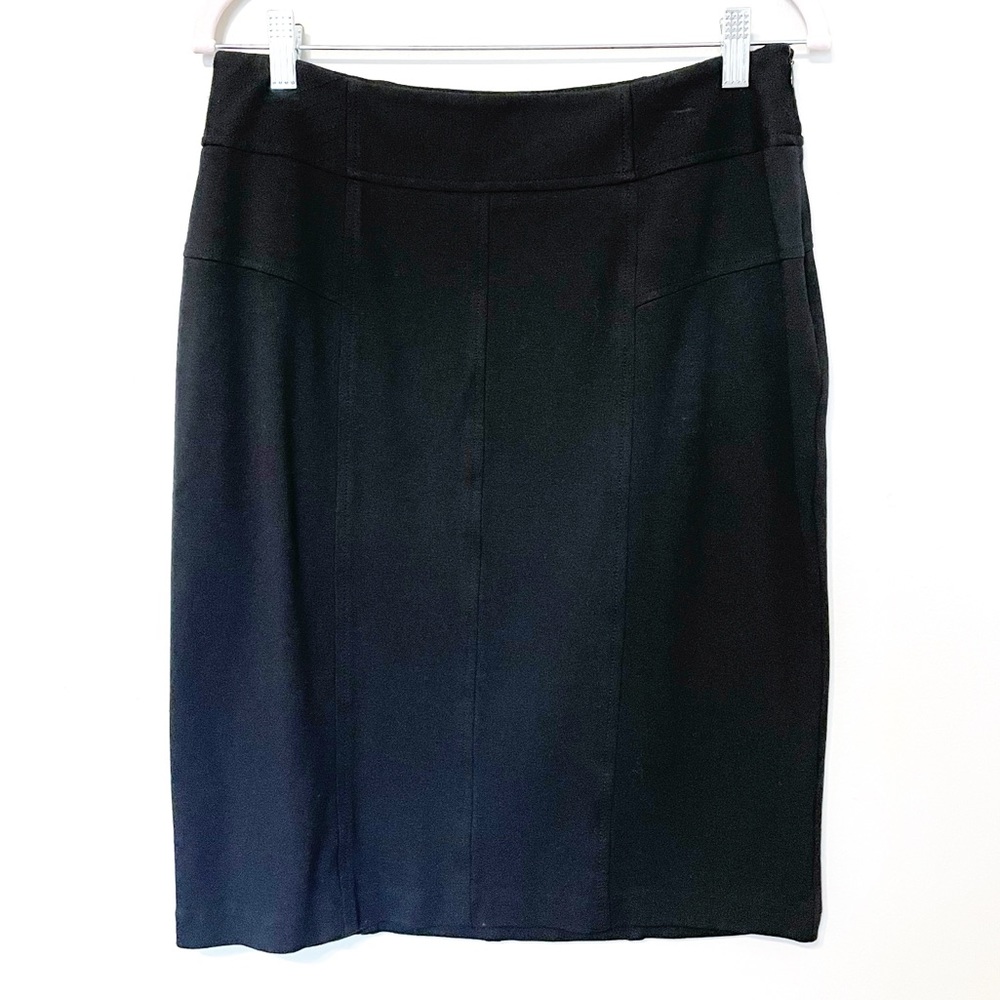Chicos Black Pencil Skirt Sz .5 (S/6)